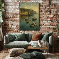 Cornish Coast Poster