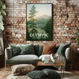 Olympic National Park Poster