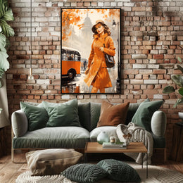 Autumn In The City Poster PosterGoat