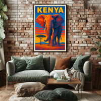 Majestic Kenya Poster