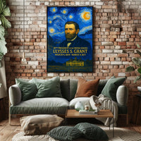 Ulysses S. Grant 18th President of the United States Presidential Masterpiece Series Poster