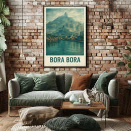 Bora Bora Paradise Poster