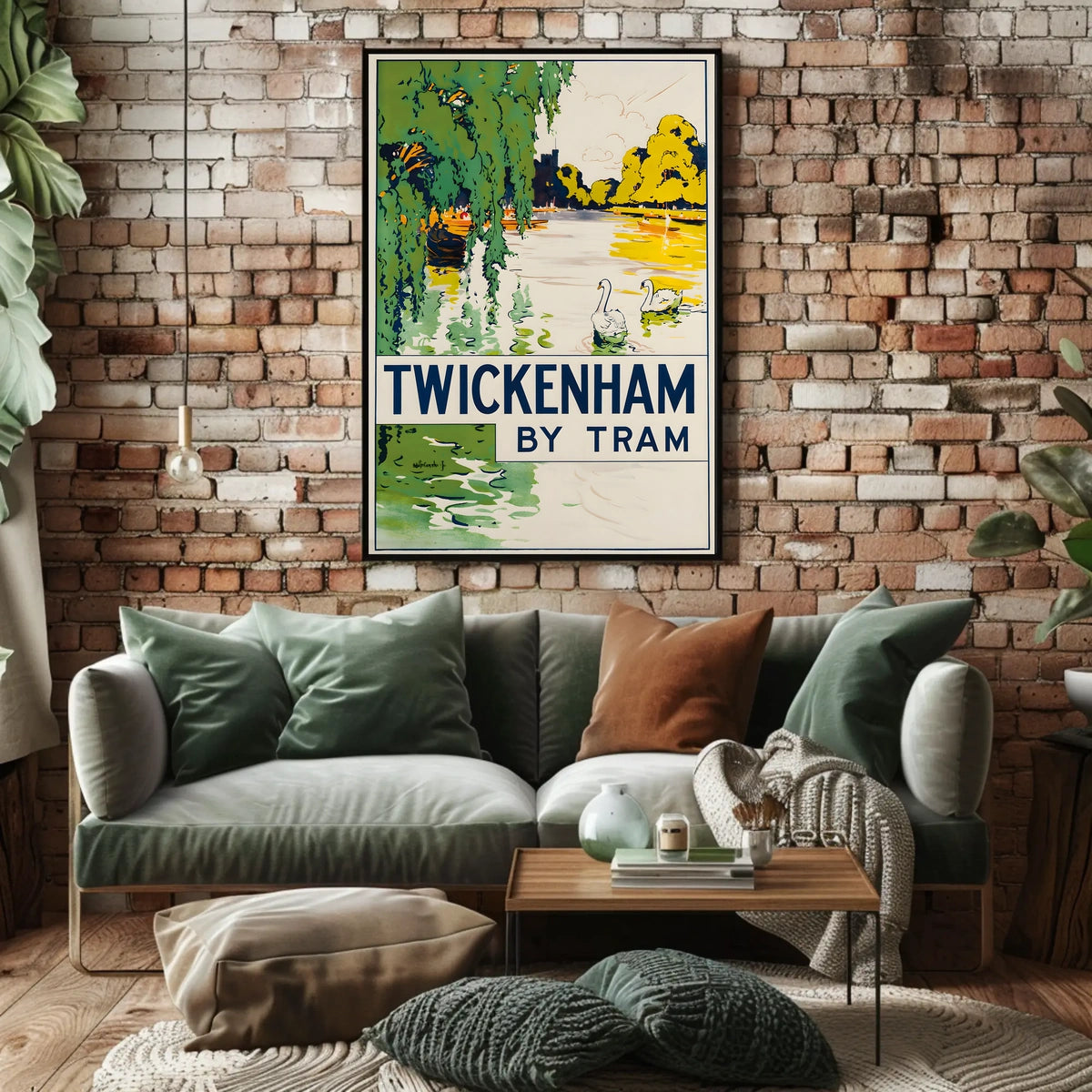Twickenham By Tram Poster