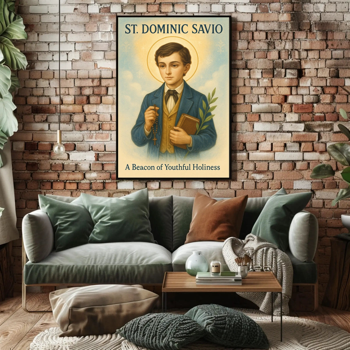 St. Dominic Savio A Beacon of Youthful Holiness Poster