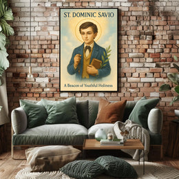 St. Dominic Savio A Beacon of Youthful Holiness Poster
