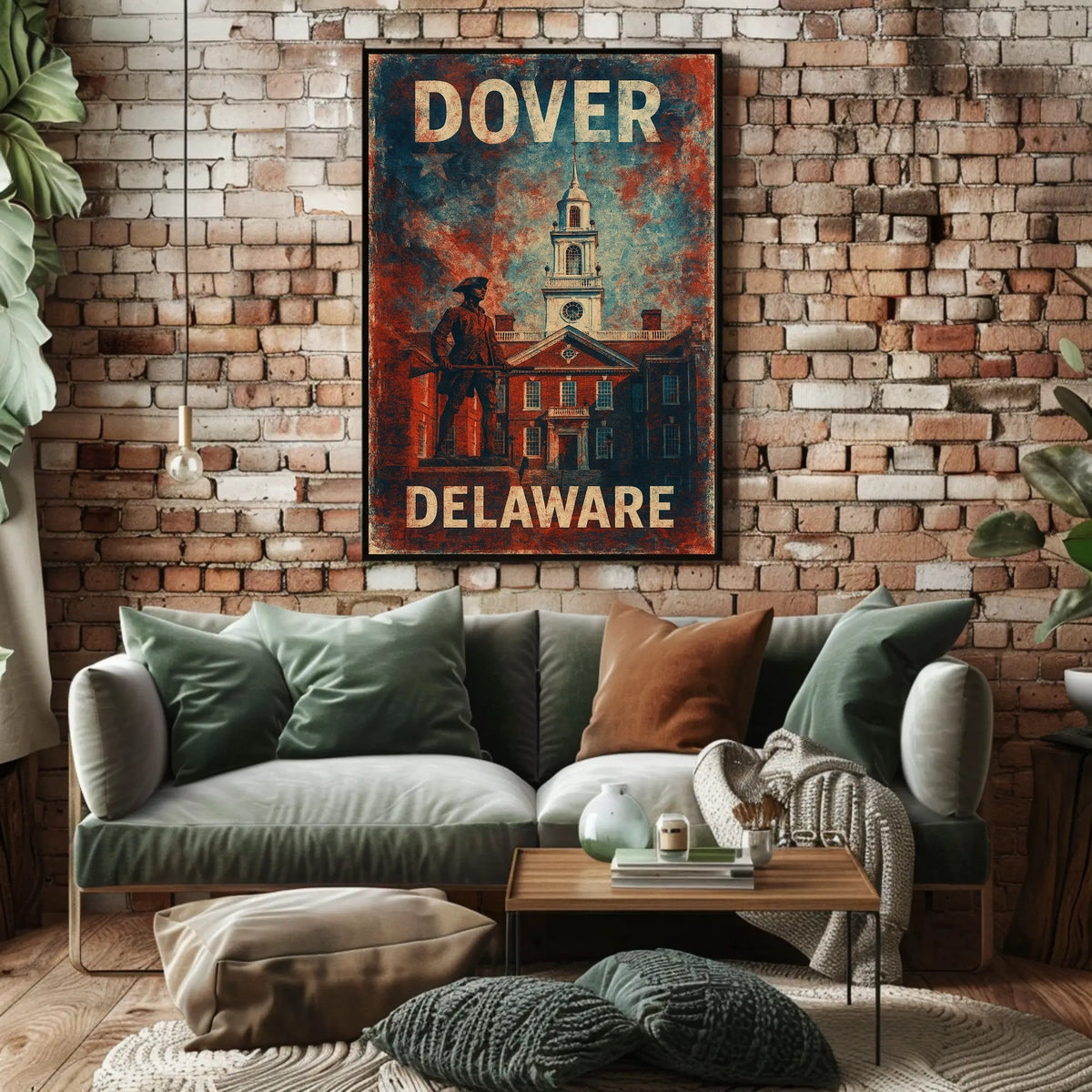 Dover, Delaware Heritage Poster