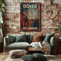 Dover, Delaware Heritage Poster