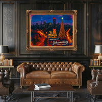 Festive Night in Sandton City Poster