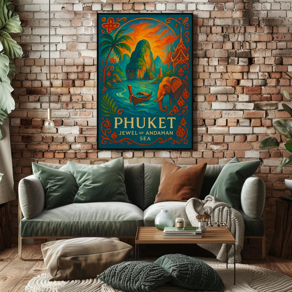 Phuket Jewel of the Andaman Sea Poster
