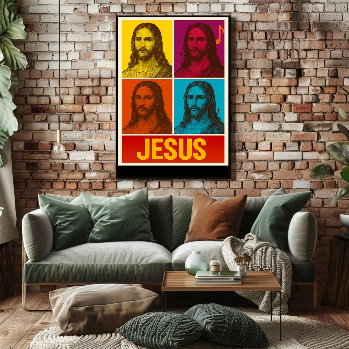 Jesus Pop Art Poster