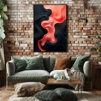 Fluid Abstraction Abstract Poster