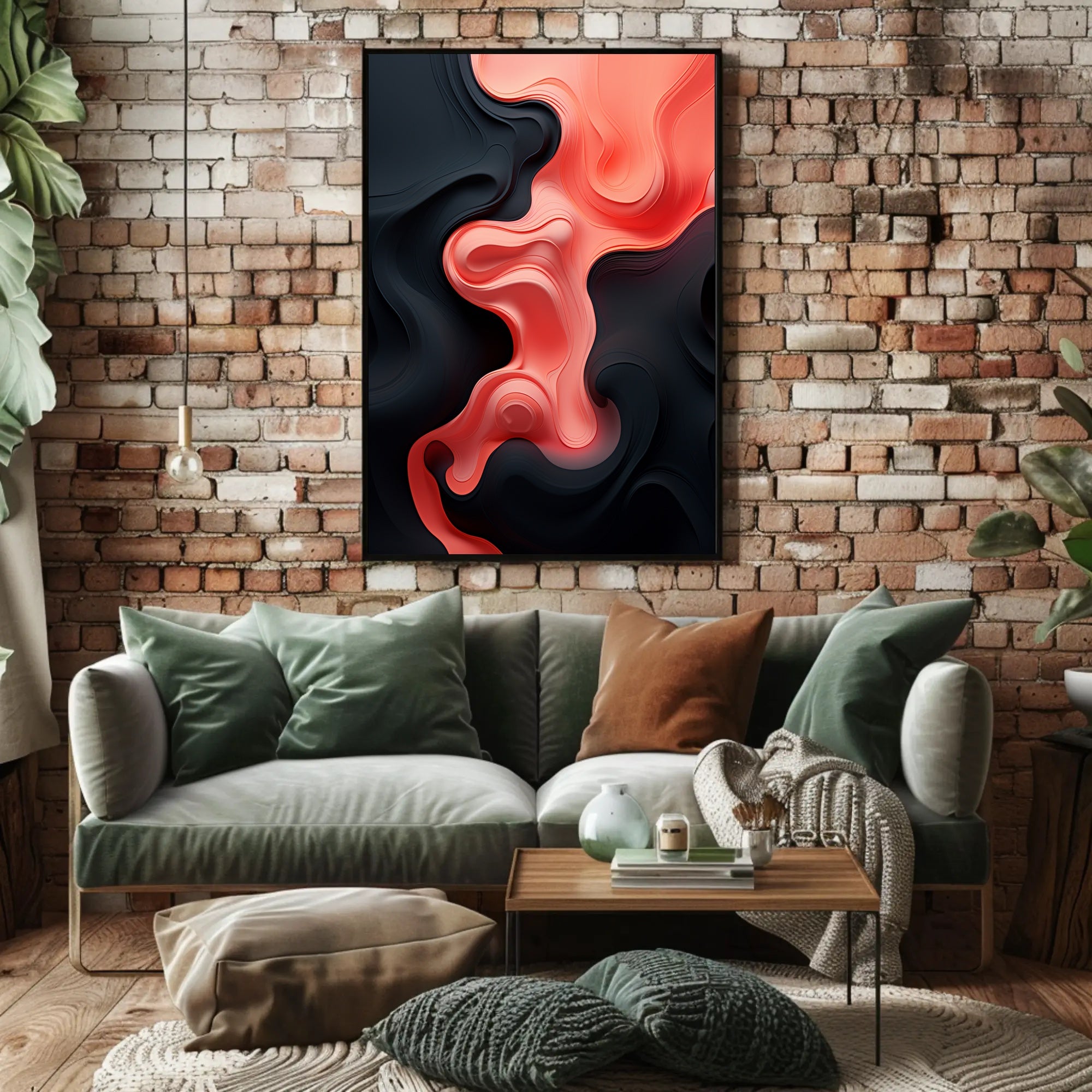 Fluid Abstraction Abstract Poster