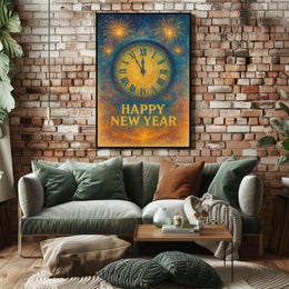 Happy New Year Celebration Poster