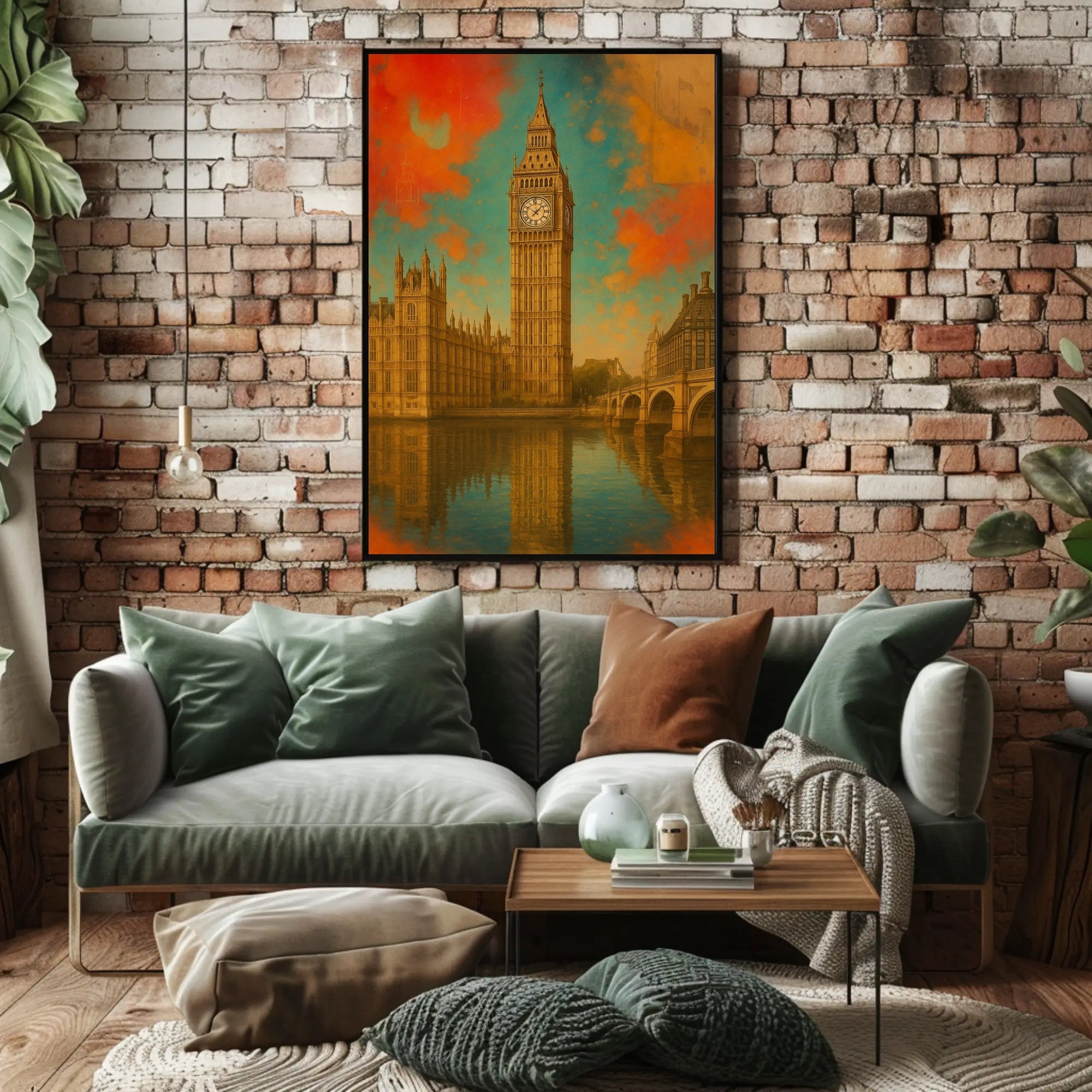 Big Ben London Dreamscape Art Travel Poster