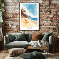 Tenerife Beachscape Poster PosterGoat