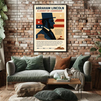 Abraham Lincoln 16th President Poster PosterGoat