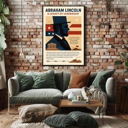 Abraham Lincoln 16th President Poster PosterGoat