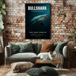 Bullshark A Primal Force of Nature Poster PosterGoat