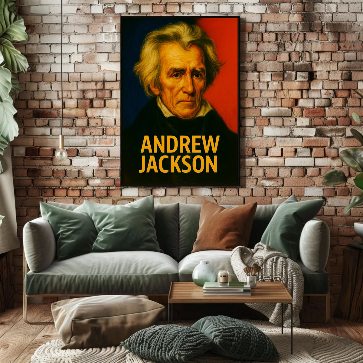 Andrew Jackson Scenic Wanderlust Poster