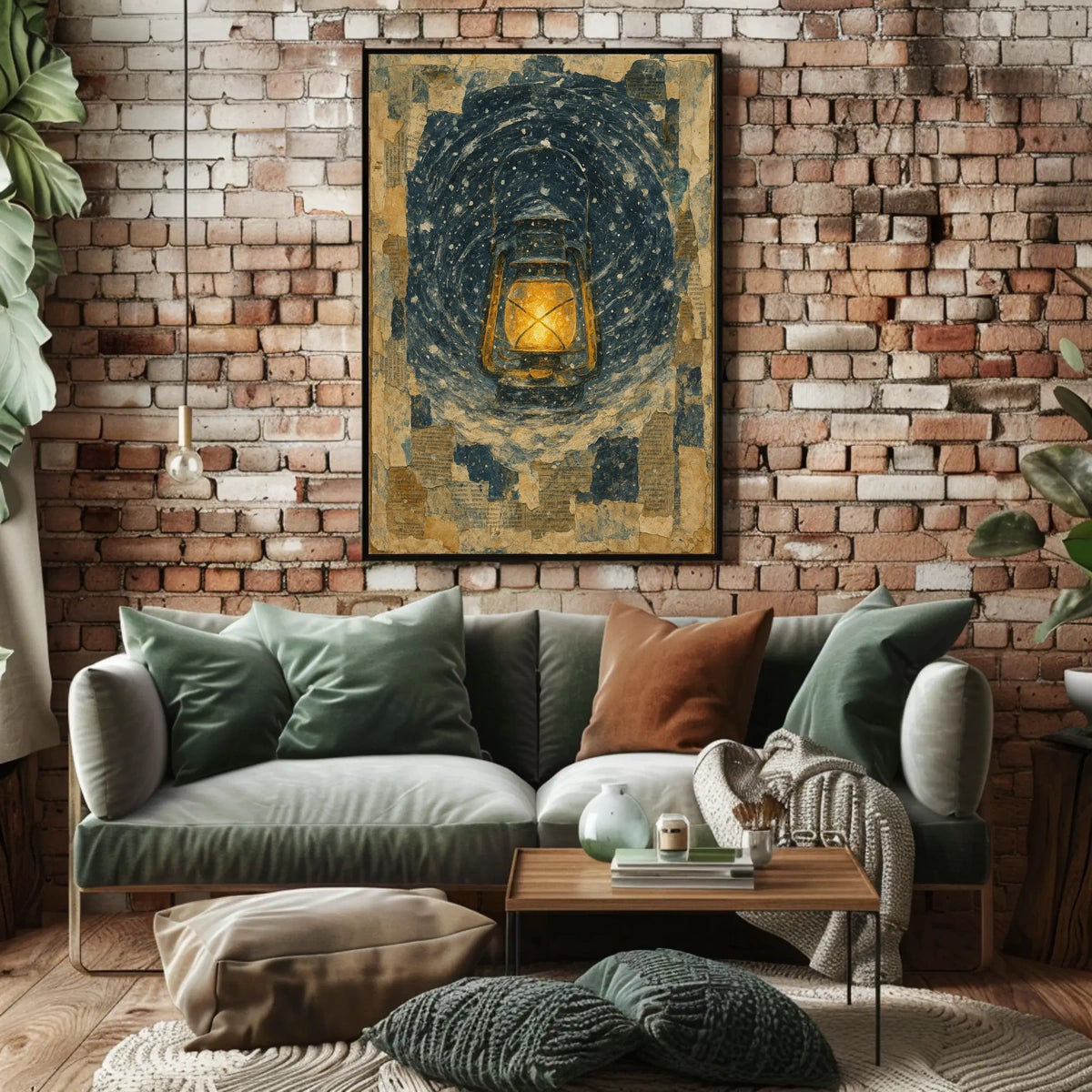 Lantern In The Night Poster
