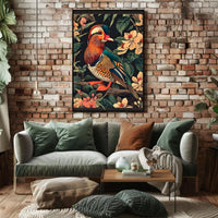Mandarin Duck Delight: Nature's Beauty Animal Poster