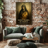 Saint Isabel Of France Poster