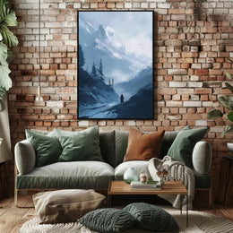Abstract Visual Interpretation Art Poster