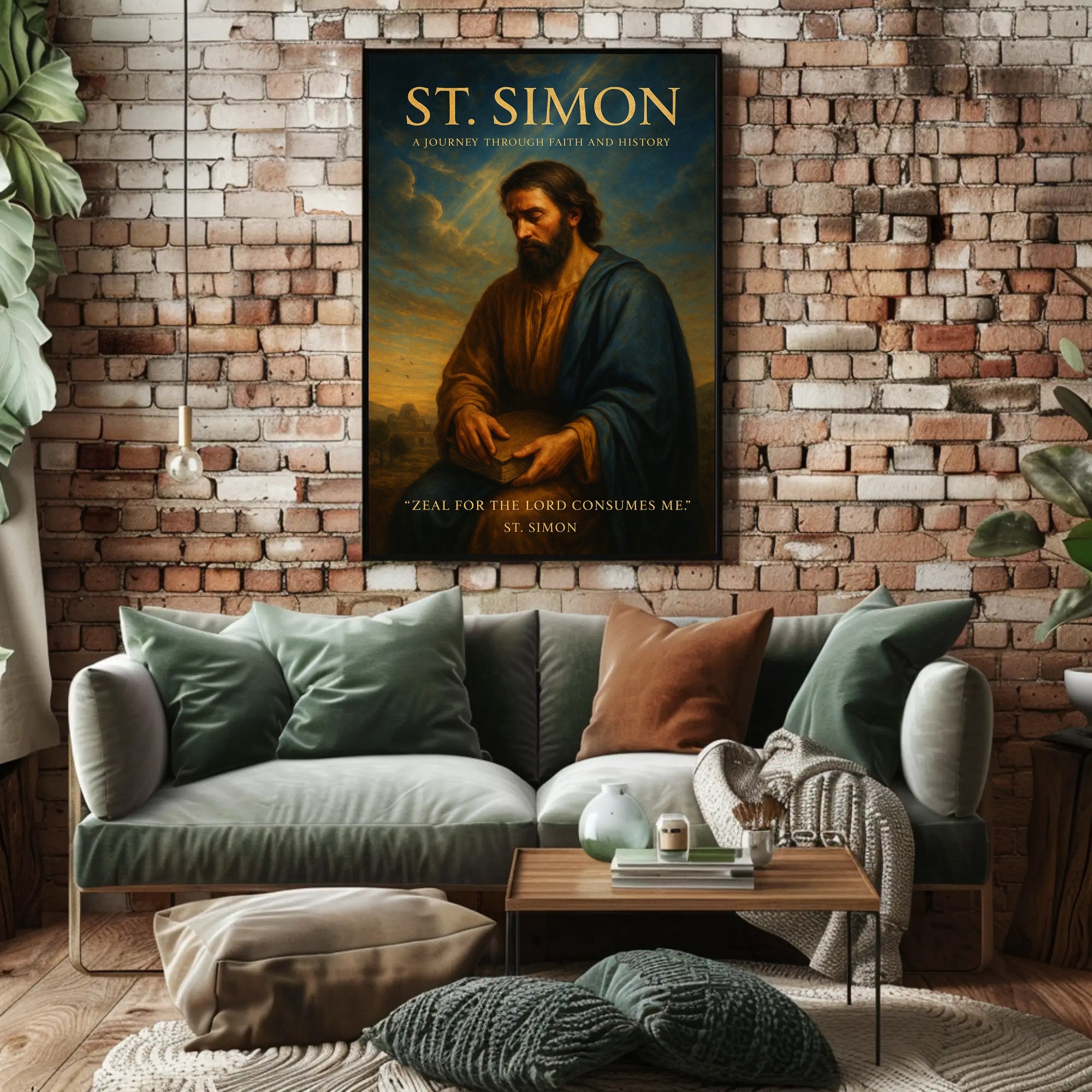 St. Simon A Journey Through Faith Poster