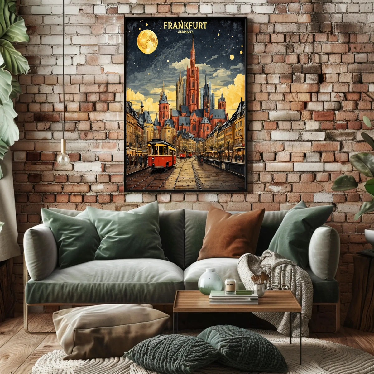 Frankfurt by Night Poster