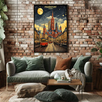 Frankfurt by Night Poster