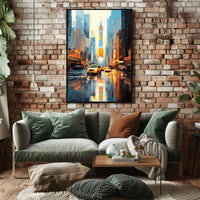 Urban Reflections Poster PosterGoat