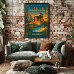 Explore Crete Greeces Timeless Wonder Poster