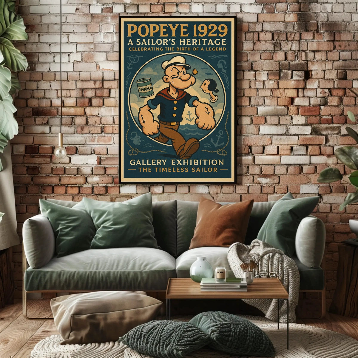 Popeye 1929 Art Poster POP-29