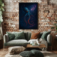 Cosmic Octopus Poster