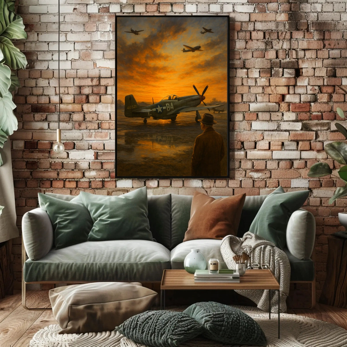 Sunset Squadron Poster