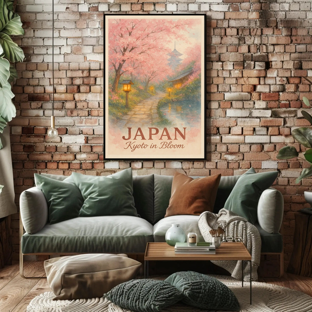 Japan Kyoto in Bloom Poster
