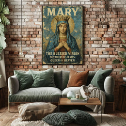Mary The Blessed Virgin Poster