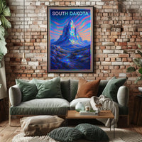 South Dakota Landscape Poster