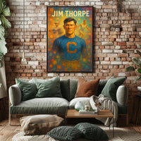 Jim Thorpe A Legendary Athlete Poster