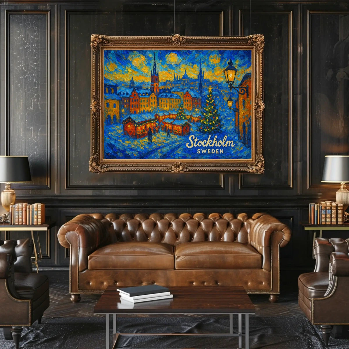 Stockholm Winter Wonderland Poster