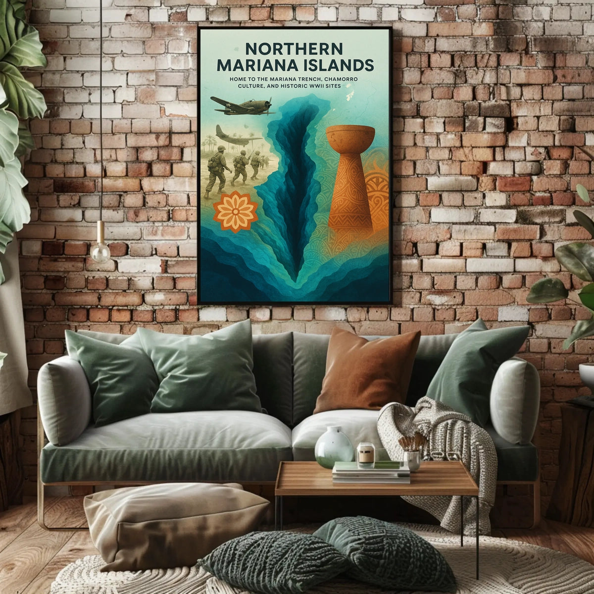 Discover the Northern Mariana Islands Poster