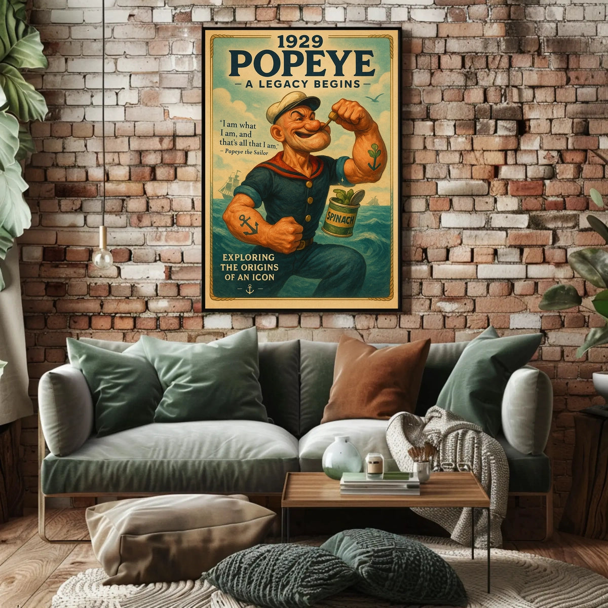 Popeye 1929 Art Poster POP-17