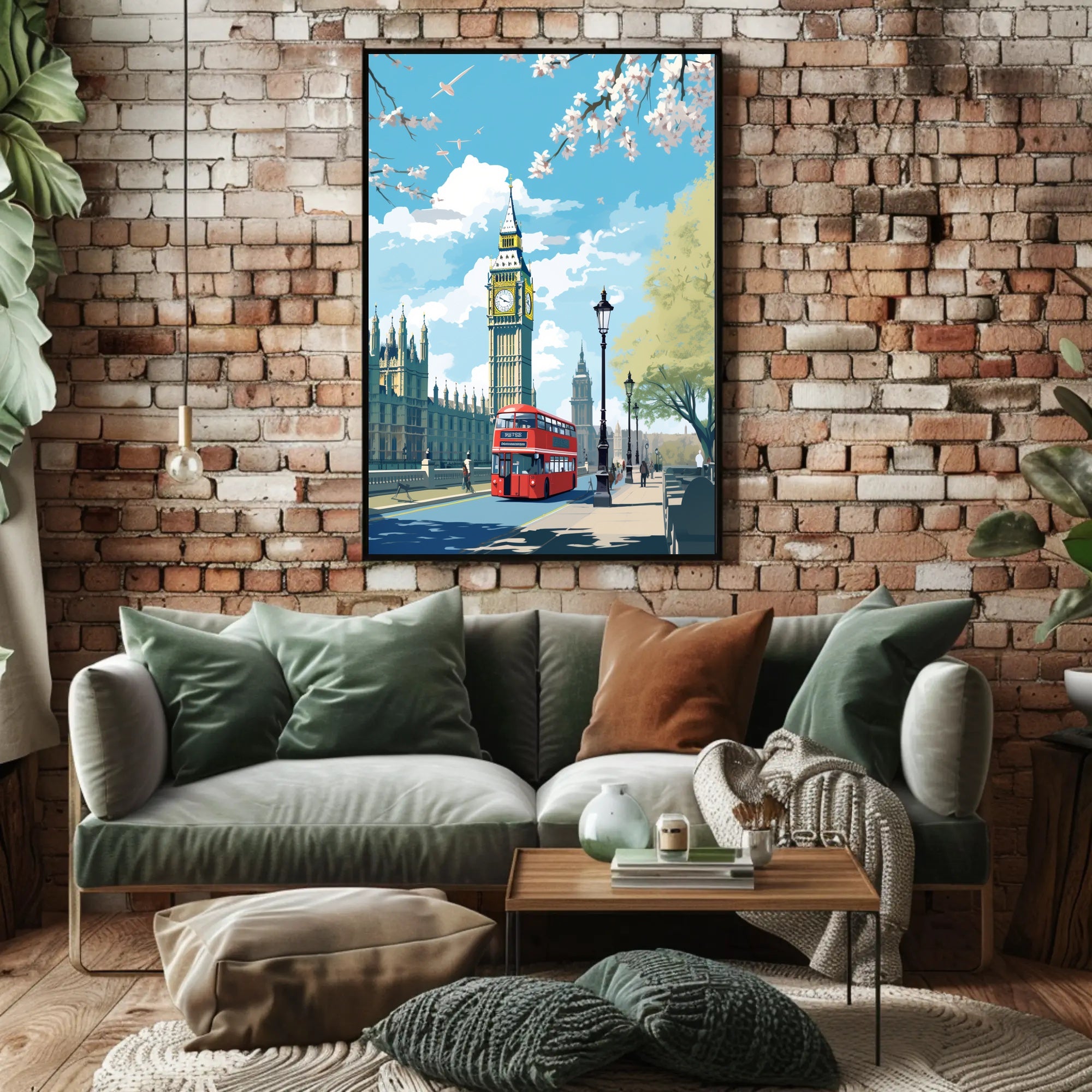 London In Springtime Poster