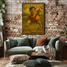 Jim Thorpe A Legend Beyond the Finish Line Jim Thorpe Poster