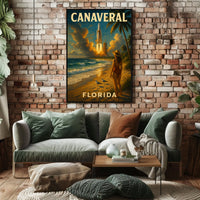 Canaveral Launch Florida Poster