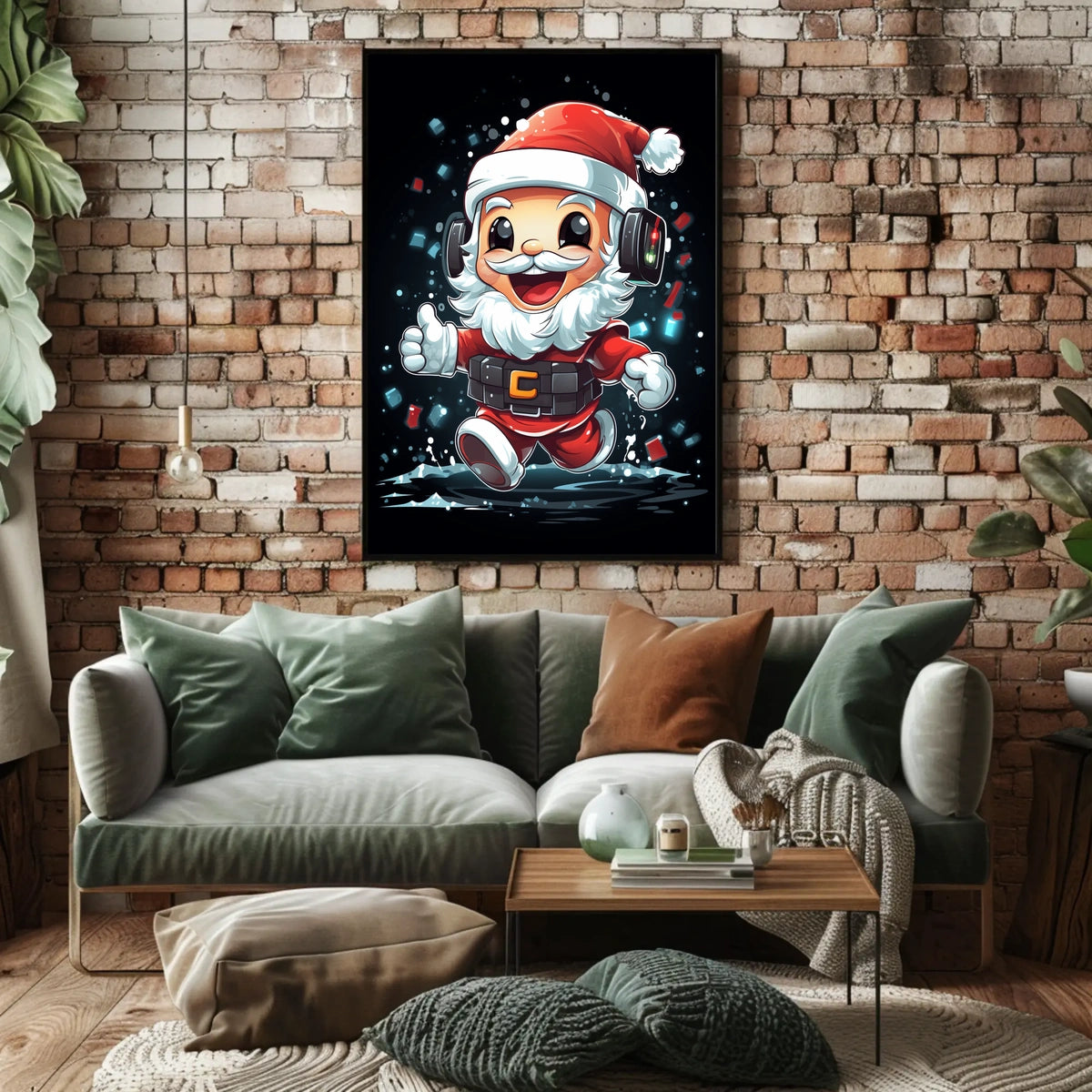 Festive Santa Adventure Poster