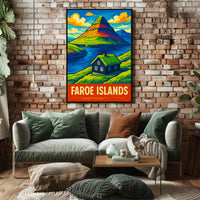 Faroe Islands Scenic Poster