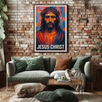 Jesus Christ Artistic Portrait Poster