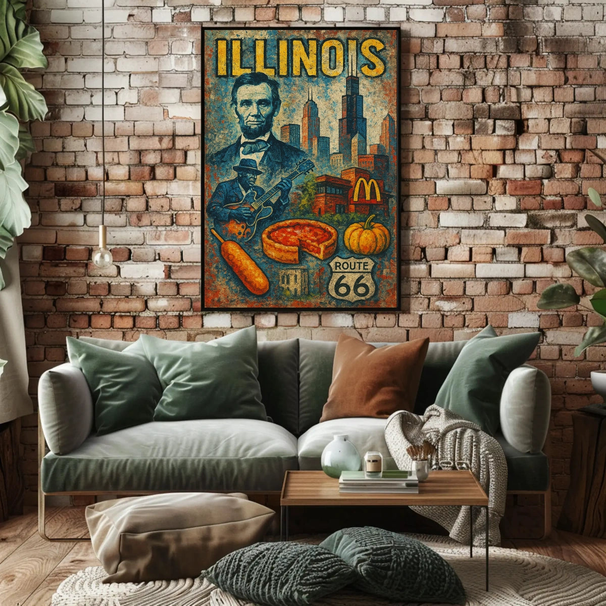 Illinois Tribute Poster
