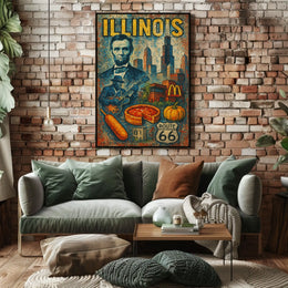 Illinois Tribute Poster